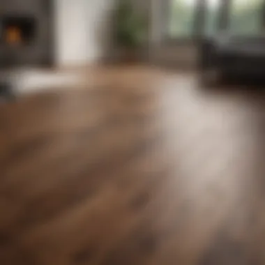 Elegant Hardwood Flooring Elegant hardwood flooring in a modern living room