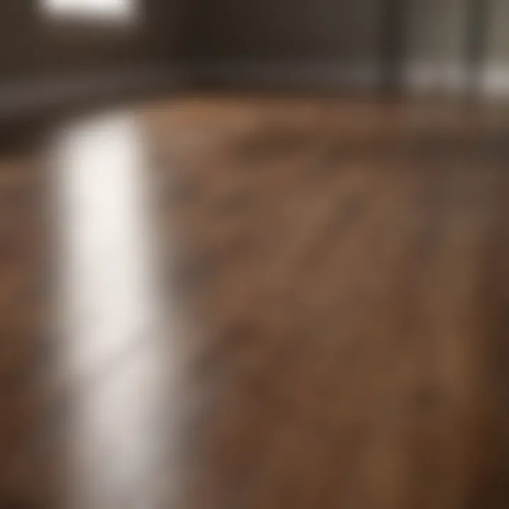 Diagram showcasing hardwood flooring installation costs