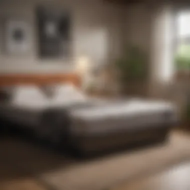 Cozy Living Space with Full Size Mattress A cozy living space featuring a full size mattress.