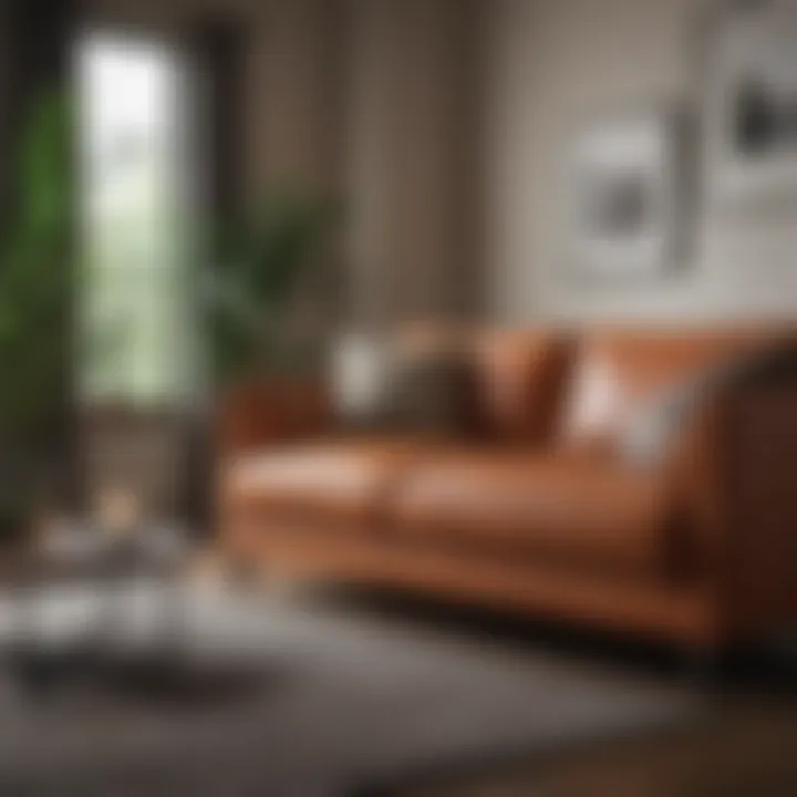 Design elements influencing sofa selection