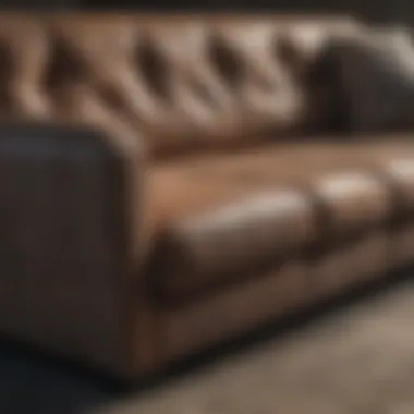 Diverse Sofa Materials and Textures Various materials used in sofa construction