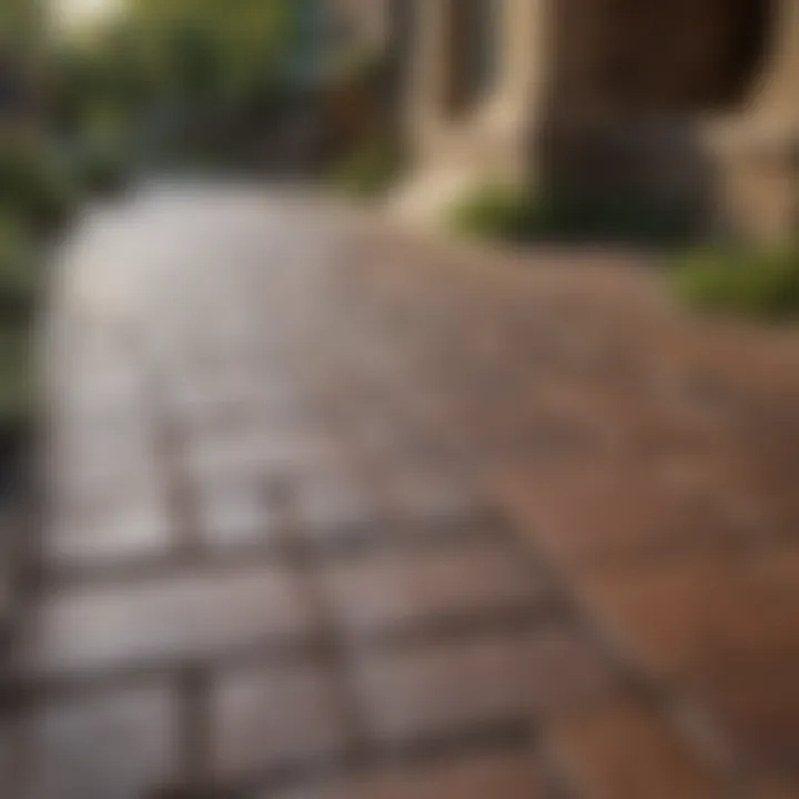 Budgeting for patio paver installation in a home