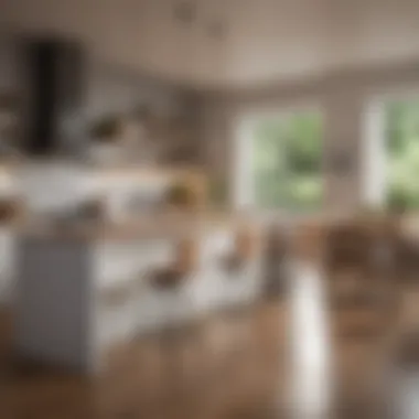 Infographic illustrating regional kitchen cost variations