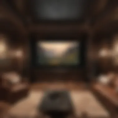 Acoustic Treatment for Home Theater Acoustic treatment in a home theater for optimal sound