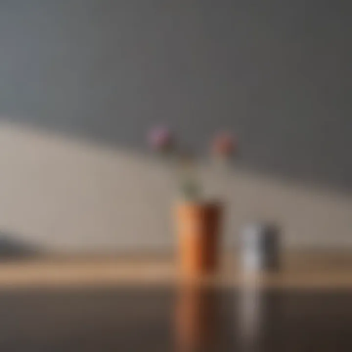 Color swatches showcasing various paint options for interiors