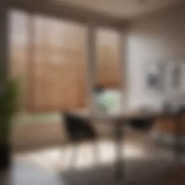 Stylish Blinds for a Contemporary Office Look Stylish blinds in a modern office setting