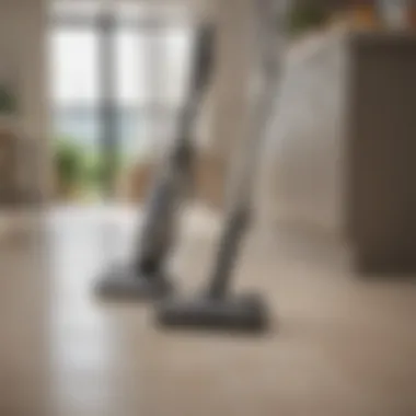 User-friendly plug-in stick vacuum designed for efficiency