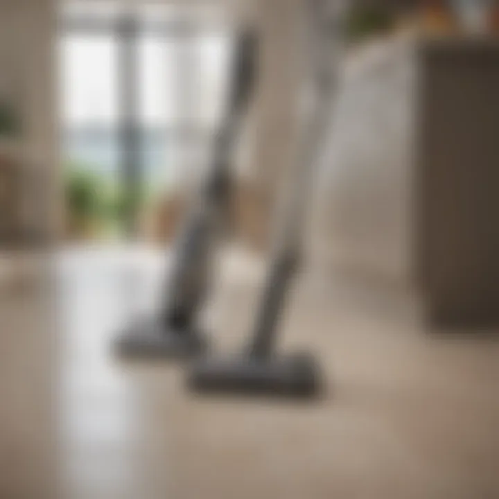 User-friendly plug-in stick vacuum designed for efficiency