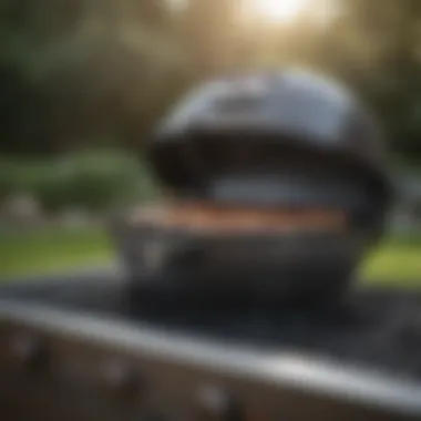 An informative graphic illustrating the maintenance practices for Weber hybrid grills