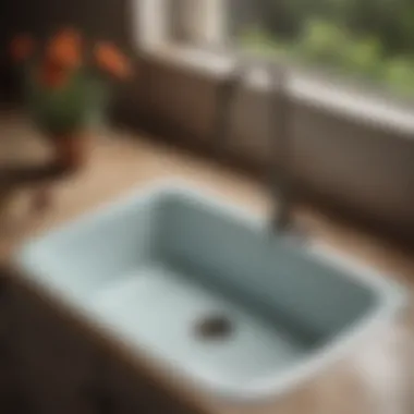 Composite Sink Offering Versatile Design Choices Durable composite sink showcasing unique color options