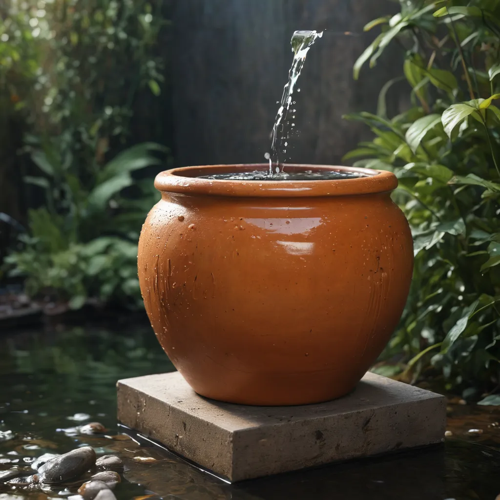 Container With Water Design Enhancing Outdoor Spaces with Water Feature Containers