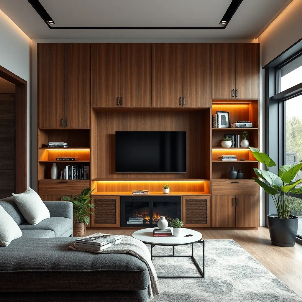 High-End Wall Units: Redefining Modern Interiors