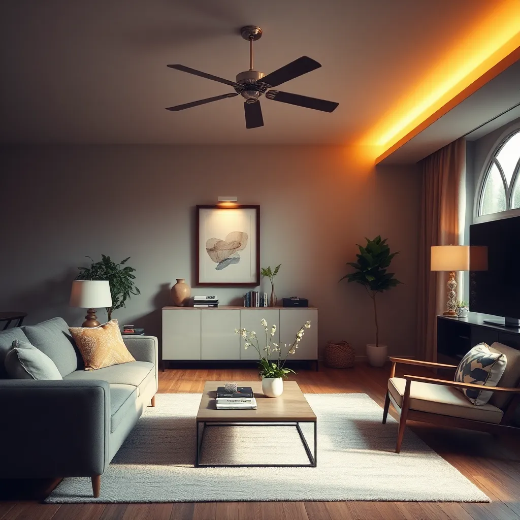 Accent Lighting in Living Rooms: Design and Functionality Insights