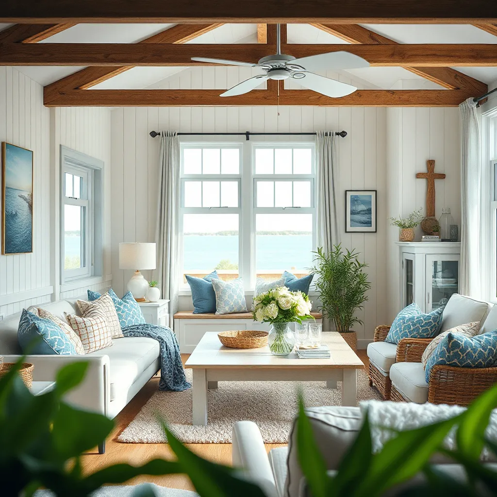 Crafting Tranquil Spaces with Seaside Cottage Decor
